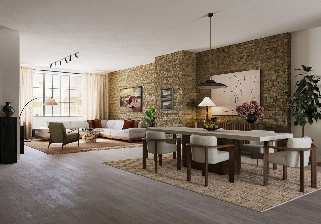 Britannia Lofts Living Room